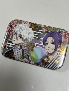 ブルーロック　縁日　凪誠士郎　御影玲王　スクエア缶バッジ