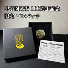 甲子園球場 100周年記念 ピンバッチ 記念品 限定品 2024 - メルカリ