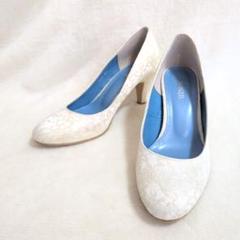 美品⭐︎BENIRべニール 総レースウェディングシューズ 美品✨ベニル ブライダルシューズ パンプス ウェディング