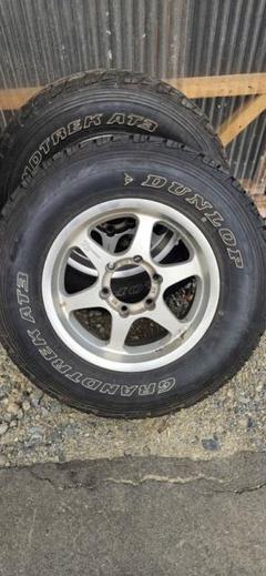 年末売り切り値下げ」デリカスペースギアホイール+DUELER M/T