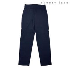 07T200☆ theory luxe 薄手 リネン イージースラックス 春夏