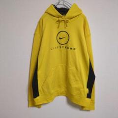 ナイキ プルオーバー パーカー NIKE therma fit 黄