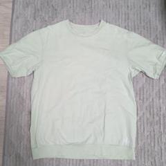 THE NORTH FACE ライトグリーン Tシャツ XL　厚手