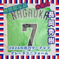 期間限定品・未開封】2024 燕パワーアップ ユニフォーム 長岡秀樹