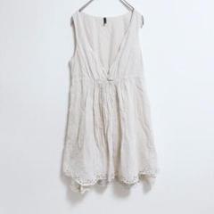 A527　STILE BENETTON　ノースリーブワンピース　インナー有り　Ｓ