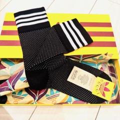 GUCCI × adidas コラボ ソックス｜国内正規・Mサイズ24-26cm