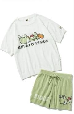 ジェラピケ ジェラートピケ ヨッシー セットアップ グリーン 緑