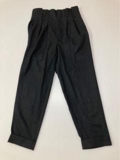 ブラック スラックス M タック入り