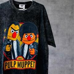 新品✨セサミストリート Tシャツ カットソー メンズ 半袖 ハイデザイン 個性的