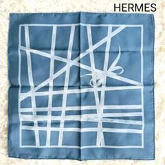 HERMES ヴィンテージ エルメス カレ90 le cles 鍵柄 カーキ