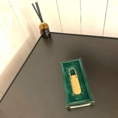 ♯89 GUCCI グッチ キーホルダー 型押し ヴィンテージブラウンレディース
