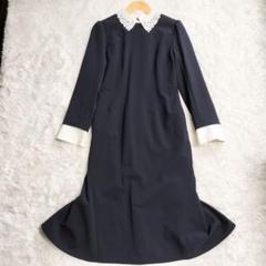 【タグ付き】24ss セルフォード エンブロイダリーカラータイトワンピース 刺繍