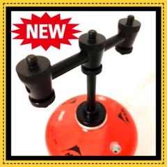 ① OD缶 ガス アダプター 2股 HOOK 38灯 ミヤビ MIYABI