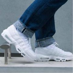 NIKE AIR MAX 95 エア マックス 95 オールホワイト 厚底 白