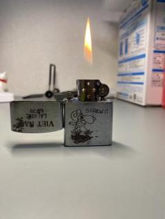 ZIPPO ベトナム戦争 メタルライターとその他のセット(中古品) Amazon.co.jp: ベトナムジッポー本物U.S.Zippo米軍ベトナム戦争