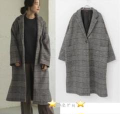 items URBAN RESEARCH チェックオーバーコートのサムネイル