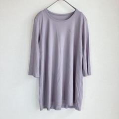 トピィーズ TOPYS チュニックカットソー 七分袖 ストーン ゆったり