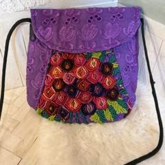◆ Maya bag マチあり◆ 手織り 手染め グアテマラ 一点物 ◇ Maya bag マチあり◇ 手織り 手染め グアテマラ 一点物