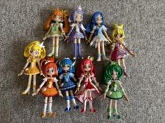 スマイルプリキュア アクションフィギュア 9体セット　おまけバック付き