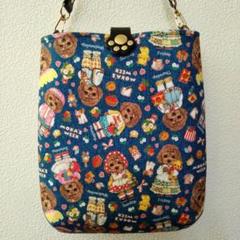 コヤンイサムチョン☆プードル☆モカ☆縦長ワンショルダーバッグ☆ハンドメイド