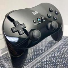 【フルメンテナンス】Wii WiiUクラシックコントローラーProブラック d