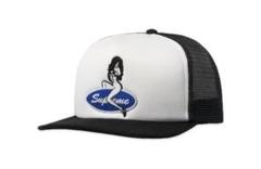 Supreme Pin Up Mesh Back 5-Panel Black