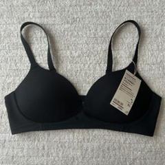 【未使用】無印良品　ナイトブラジャー 2点セット グレー・黒 Lサイズ 未使用】無印良品 ナイトブラジャー 2点セット グレー・黒 L