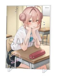 【限定品】「出会って得する女の子 トクジョちゃん 猫麦 アクリルパネル」
