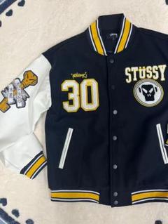 Stussy スタジャン ブラック/イエロー 2025年最新】STUSSY メンズ スタジャンの人気アイテム - メルカリ
