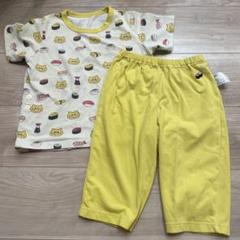 寿司と猫柄 ベビーパジャマ 110