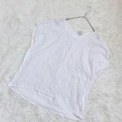 【c908】✨chambre de charme トップス　Tシャツ　ホワイト