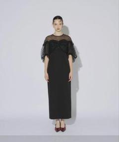 美品　アンドレスド flocky dot pants dress 【S】 セール】flocky dot pants dress / フロッキードットパンツ