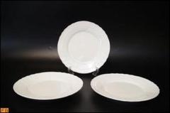 リチャードジノリ◆ベッキオホワイト プレート 4枚 約20cm 食器 ジノリ1735／リチャード ジノリ（GINORI 1735／Richard Ginori