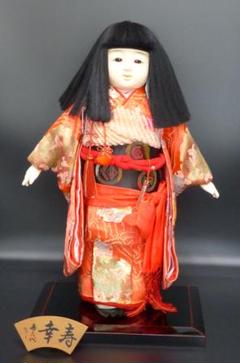 日本人形 尾山人形 寿喜代作 つぼね 極上本頭 楽天市場】日本人形 尾山人形 人形単品 寿喜代作 極上本頭 雅