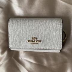 ホワイト（白）系 Coach(コーチ) キーケース(レディース) - 海外