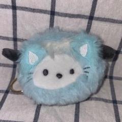 【新品】サンリオ ポチャッコ ハッピーキャット フェイスミニポーチ