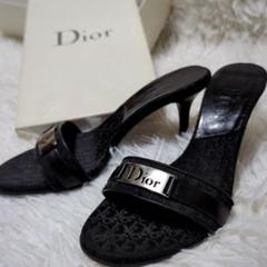 【即完売】Dior ミュール ブラック ベージュ & ブラック 2025年最新】ディオール ミュールの人気アイテム - メルカリ