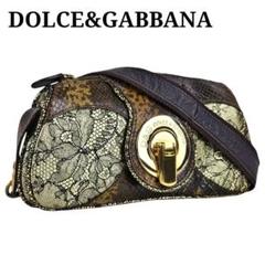 美品 ドルチェアンドガッバーナ DOLCE&GABBANA ショルダーバッグ