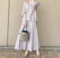 値下げ★値札付き未使用★ スコットクラブ Vin オーバーサイズ シャーリング セール】オーバーサイズ ジャガード刺繍 総柄 ニット MY2136