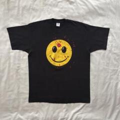 90s Head Shot ぶち抜きスマイル Tシャツ M Pleasures(プレジャーズ) / ぶち抜きスマイル/Tシャツ/M