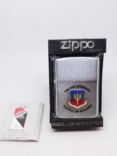 ZIPPO 1989年製　未使用品　コレクターズアイテム 未使用 ZIPPO シルバー加工 1989年製 筆記体ロゴ ヴィンテージ