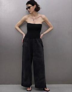 【JOSEMOON】2WAY SWEAT PANTS 黒