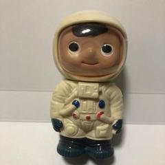富士銀行 ぼくちゃん 宇宙飛行士 ソフビ 貯金箱 非売品