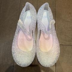 美品　21cmキラキラシューズ