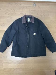 Carhartt カーハート　ヴィンテージ　ネイビー ジャケット コーデュロイ襟 川村壱馬着用carhartt コーデュロイ襟 ネイビー XS