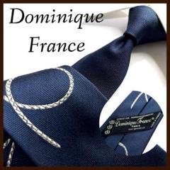 【値下げ】Dominique France ダークブルー ネクタイ 2025年最新】Dominique France カラー：ブルー系 ネクタイの人気