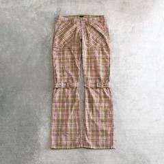 archive gimmick bondage check pants