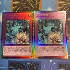 遊戯王　命王の螺旋 ドミナススパイラル レリーフ2枚