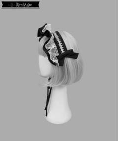 DimMoire　正規品　新品未使用　【復刻】刻印ヘッドドレス【Black】 DimMoire 刻印ヘッドドレス 黒-在庫品即発送