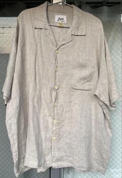 【美品】FLAX リネンシャツ　リトアニア製